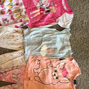 Three pairs of size 6 pajamas